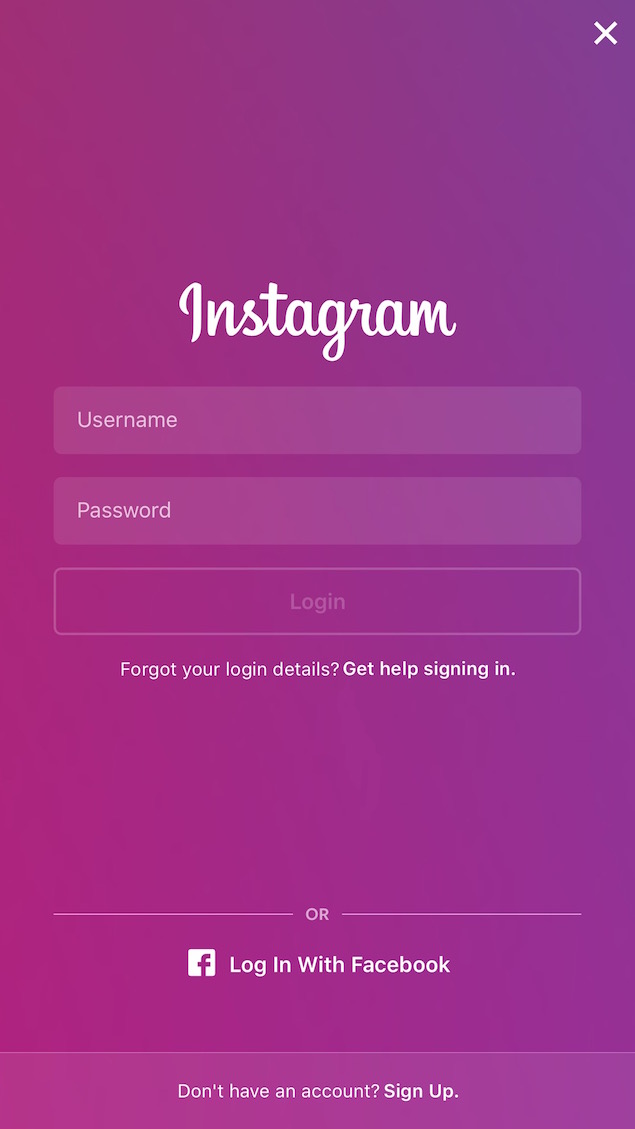 login instagram with facebook on pc login instagram with facebook on pc