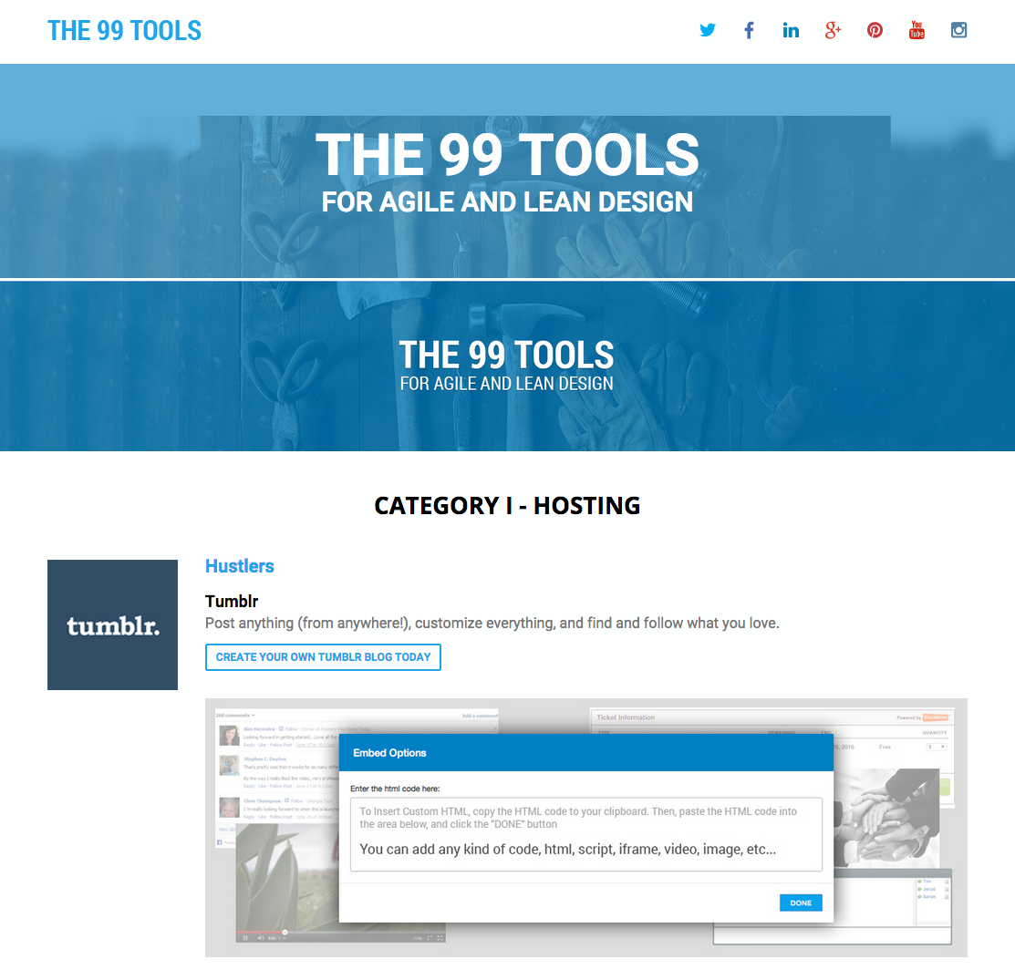 Lead magnet listicle template from LeadPages