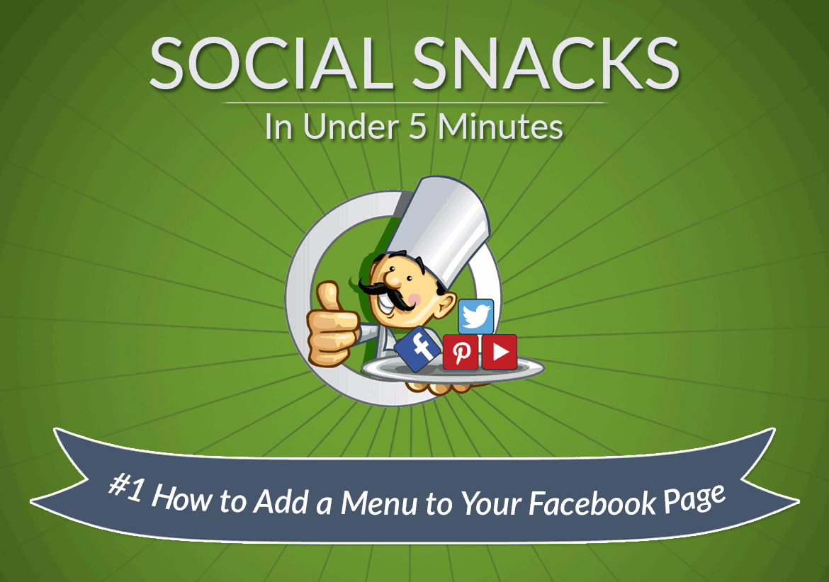 How to Add A Menu to Your Facebook Page
