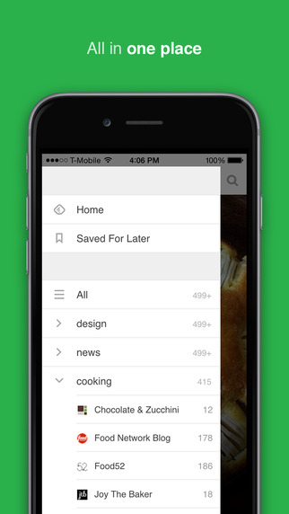 Feedly mobile app