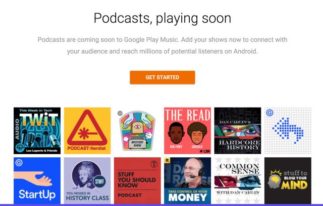 Google Play Podcasting