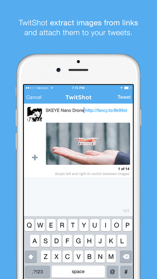 Twitshot for Twitter - iOS