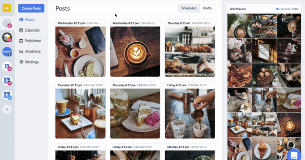 best app to schedule instagram posts