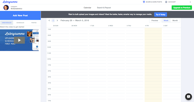 best app to schedule instagram posts