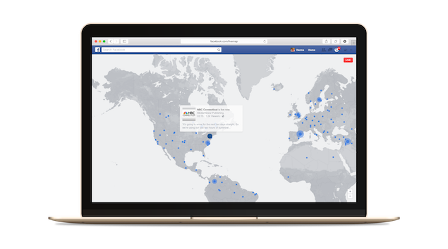 Facebook Live Video Maps