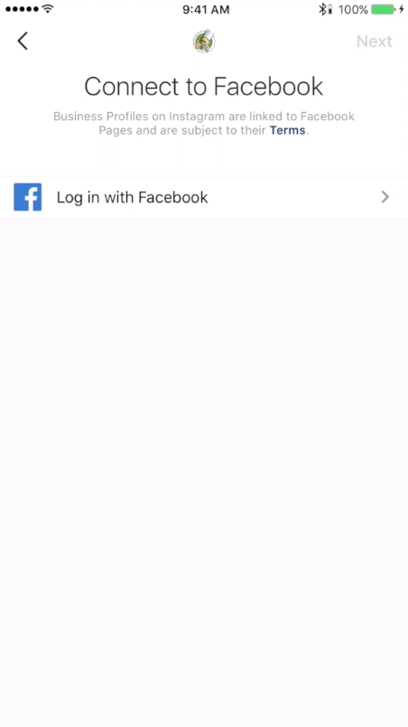 Connect Instagram to a Facebook Page