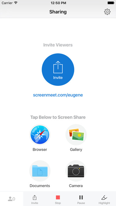 ScreenMeet - iOS