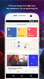 Facebook events app - Android