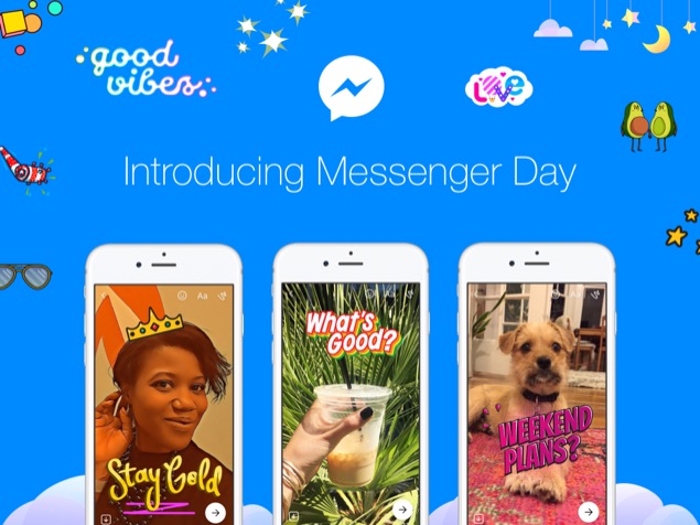 Introducing Facebook Messenger Day