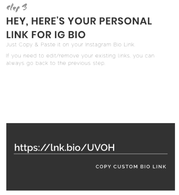 Lnk Bio URL