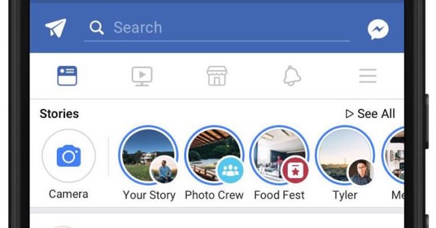 Collaborative Facebook Stories for Groups and Events