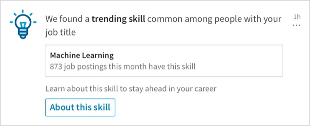 LinkedIn trending skills