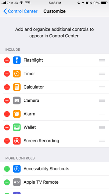 How to add iOS screen recording 