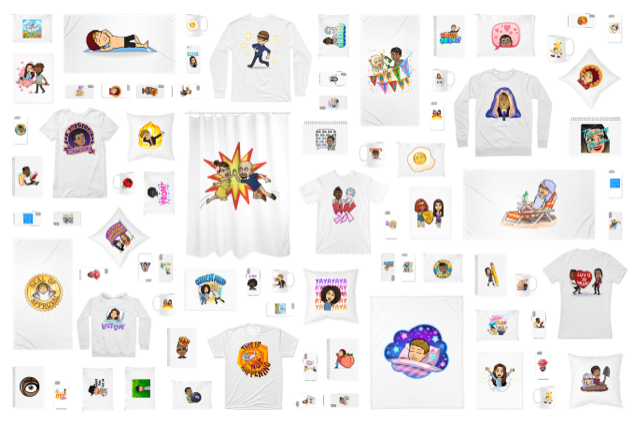 Snapchat bitmoji store