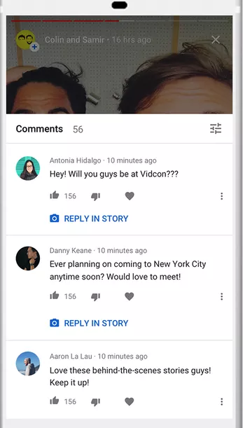 YouTube Stories for Creators