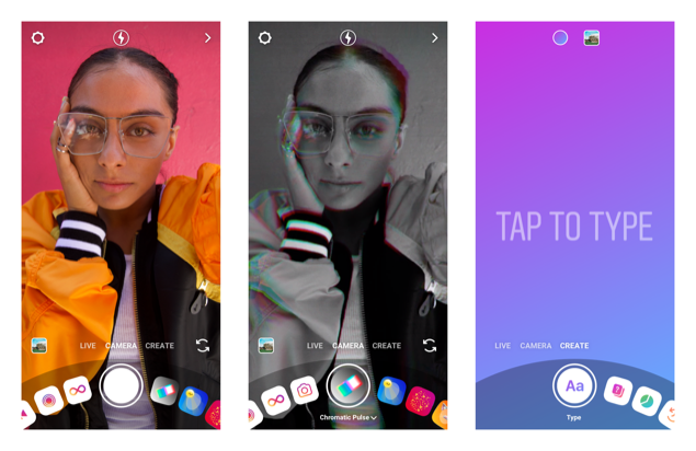 Create mode for Instagram Stories Instagram Stories - Create Mode